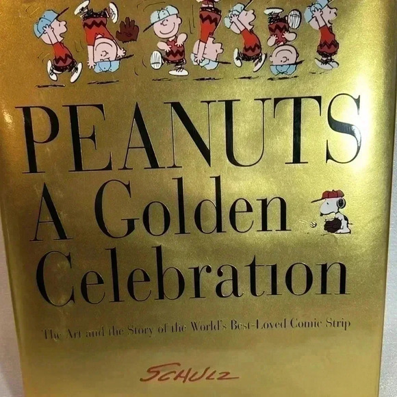 Peanuts:‎ A Golden Celebration -Hardcover-NEW - Picture 2 of 8
